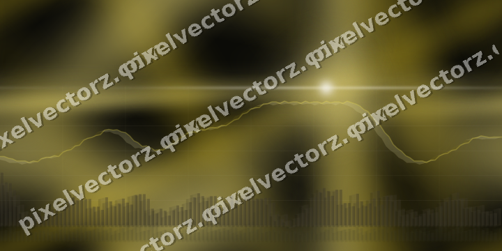 Nahtloser Neon Diagramm Hintergrund in Bernstein und Gelb