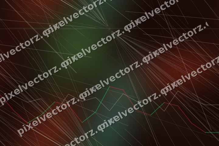Nahtloser Neon Diagramm Hintergrund in Rot und Orange