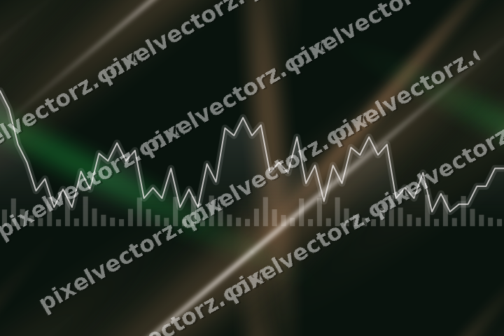 Nahtloser Neon Diagramm Hintergrund in Grün und Rot