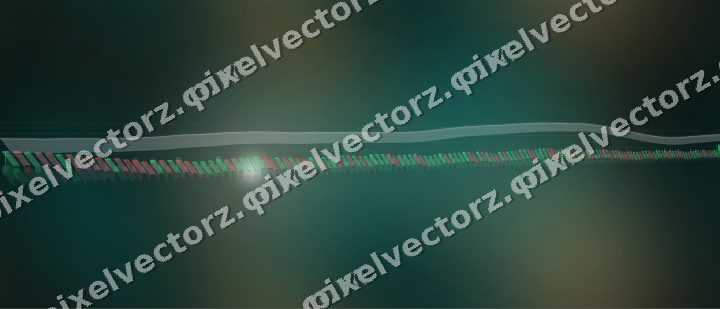 Nahtloser Neon Diagramm Hintergrund in Orange und Petrol