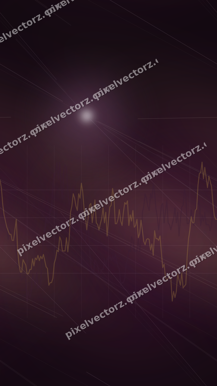 Nahtloser Neon Diagramm Hintergrund in Magenta und Bernstein
