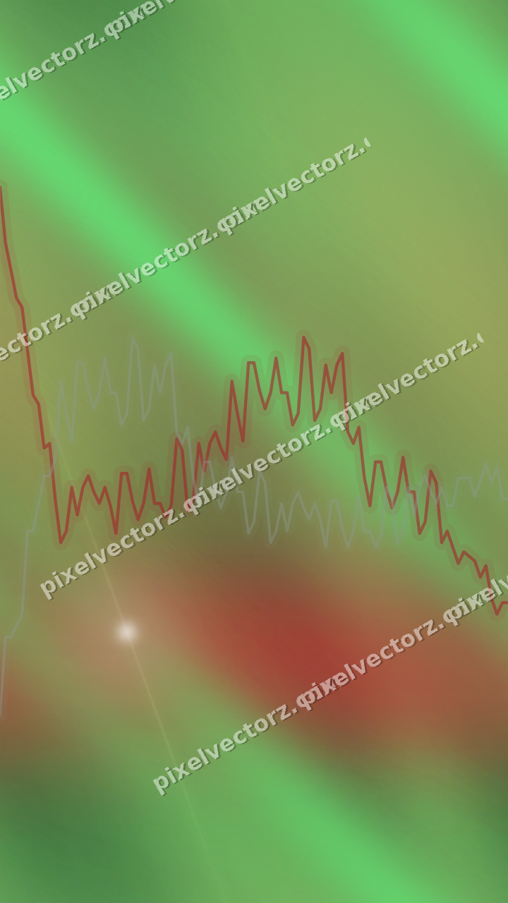 Nahtloser Neon Diagramm Hintergrund in Rot und Grün