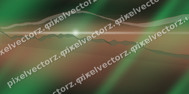Nahtloser Neon Diagramm Hintergrund in Grün und Rot