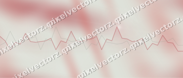Nahtloser Pastell Diagramm Hintergrund in Rot und Blasslimette