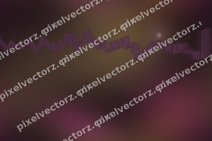 Nahtloser Neon Diagramm Hintergrund in Magenta und Bernstein