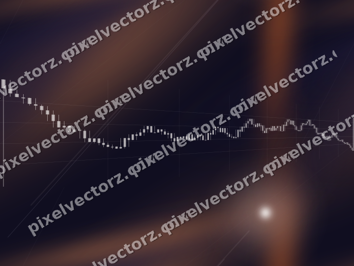 Nahtloser Neon Diagramm Hintergrund in Orange und Blau