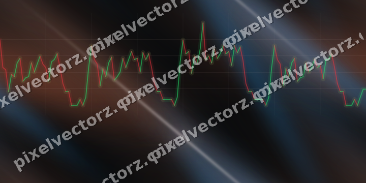 Nahtloser Neon Diagramm Hintergrund in Orange und Türkis