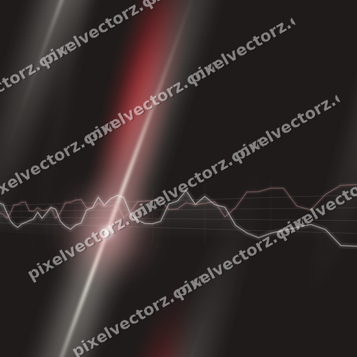 Nahtloser Neon Diagramm Hintergrund in Rot und Blassbernstein