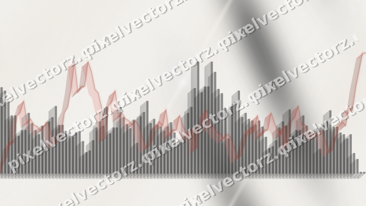 Nahtloser Pastell Diagramm Hintergrund in Rot und Blassbernstein