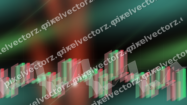 Nahtloser Neon Diagramm Hintergrund in Rot und Orange