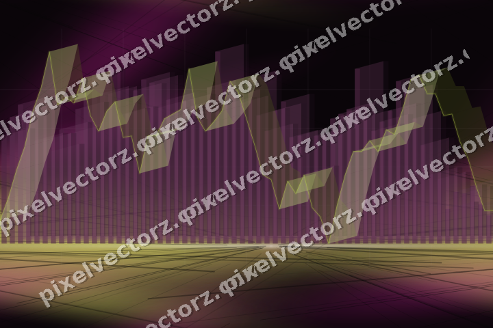 Nahtloser Neon Diagramm Hintergrund in Magenta und Limette