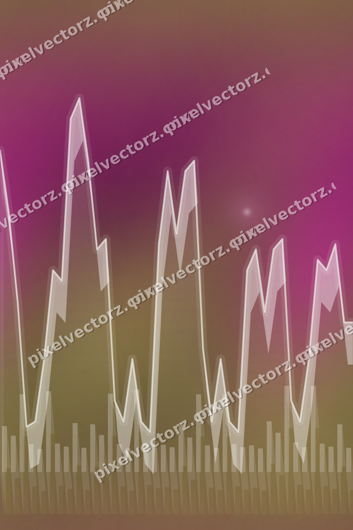 Nahtloser Neon Diagramm Hintergrund in Magenta und Limette