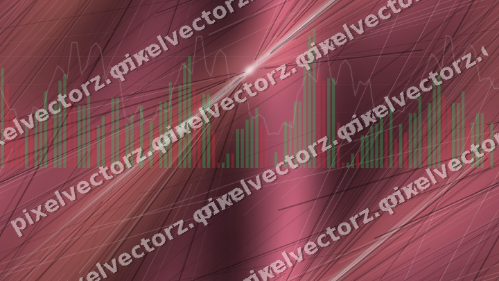 Nahtloser Neon Diagramm Hintergrund in Rosa und Rot