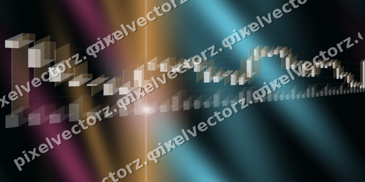 Nahtloser Neon Diagramm Hintergrund in Rosa und Türkis