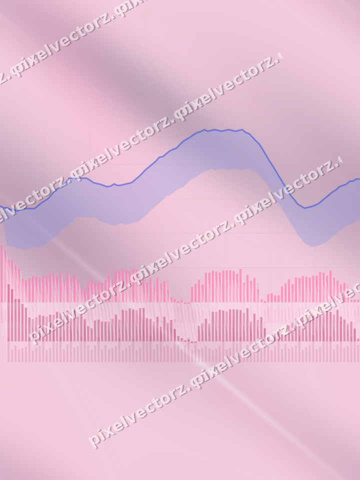 Nahtloser Pastell Diagramm Hintergrund in Rosa und Blau