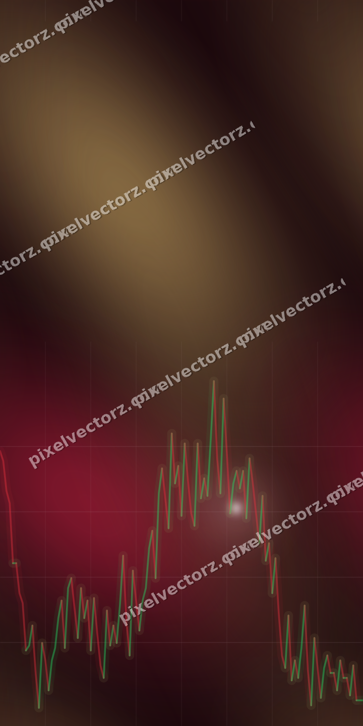 Nahtloser Neon Diagramm Hintergrund in Rosa und Rot