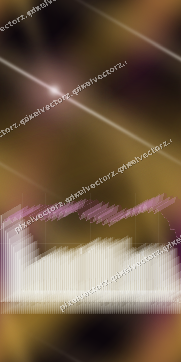 Nahtloser Neon Diagramm Hintergrund in Magenta und Bernstein