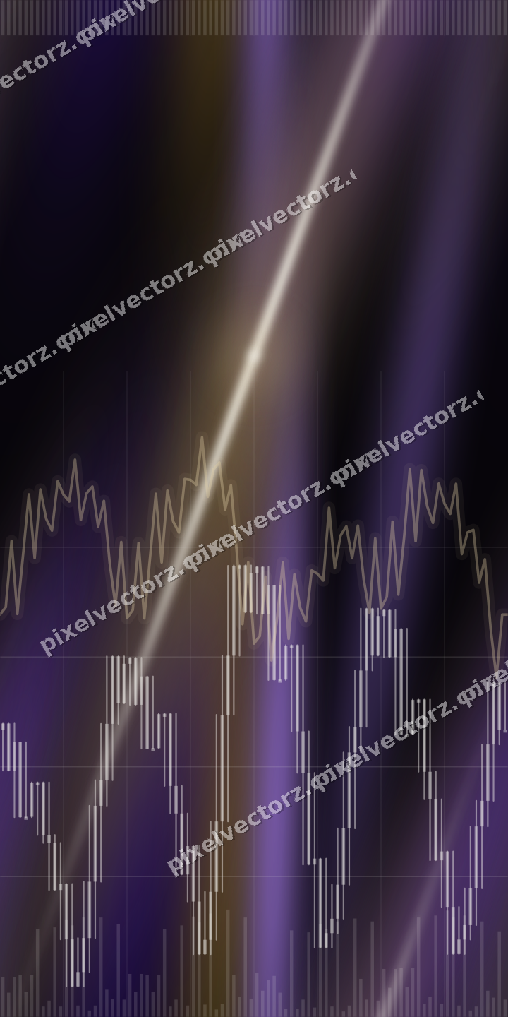Nahtloser Neon Diagramm Hintergrund in Bernstein und Violett