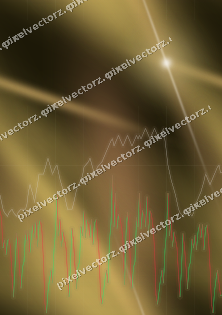 Nahtloser Neon Diagramm Hintergrund in Bernstein und Orange