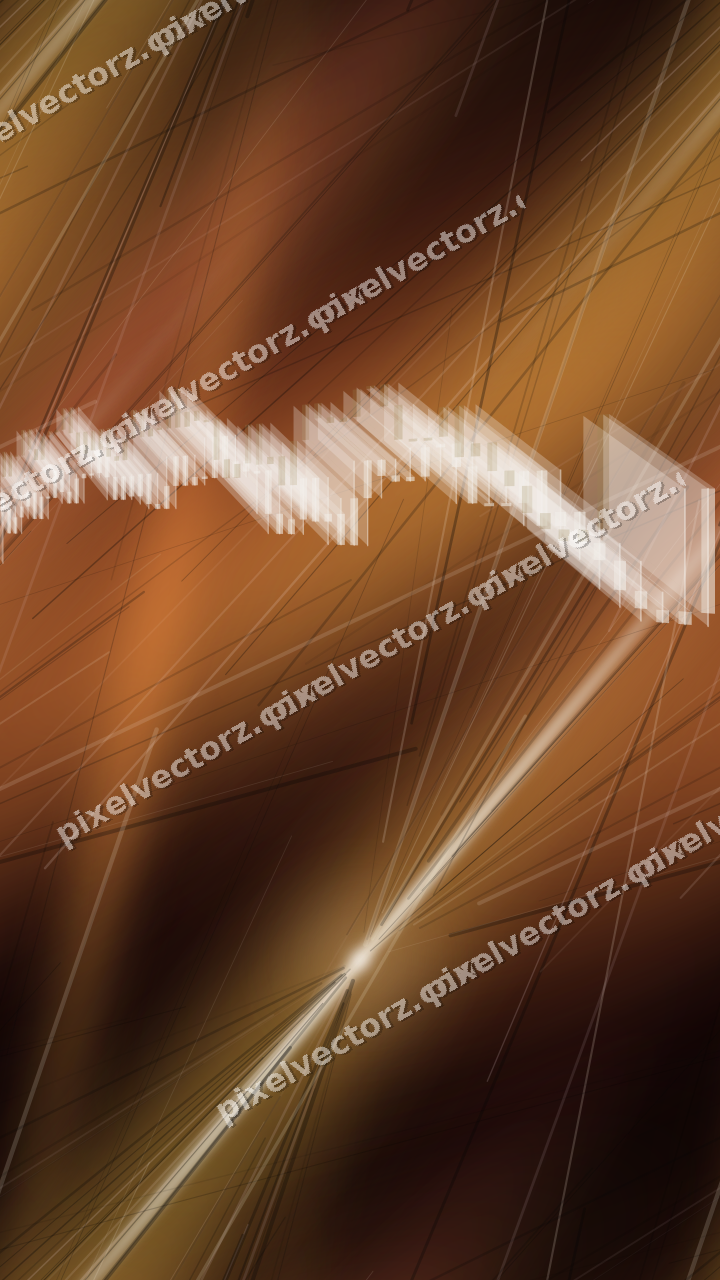 Nahtloser Neon Diagramm Hintergrund in Orange und Bernstein