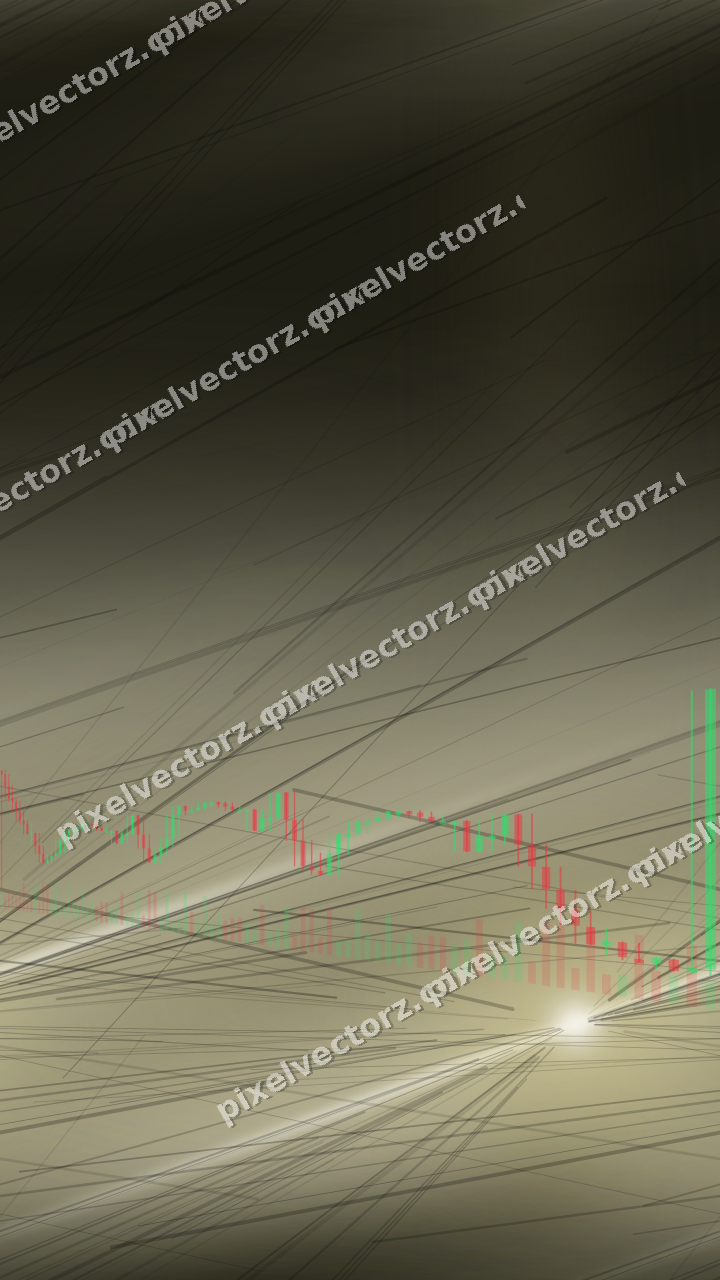 Nahtloser Neon Diagramm Hintergrund in Dunkelbernstein und Gelb