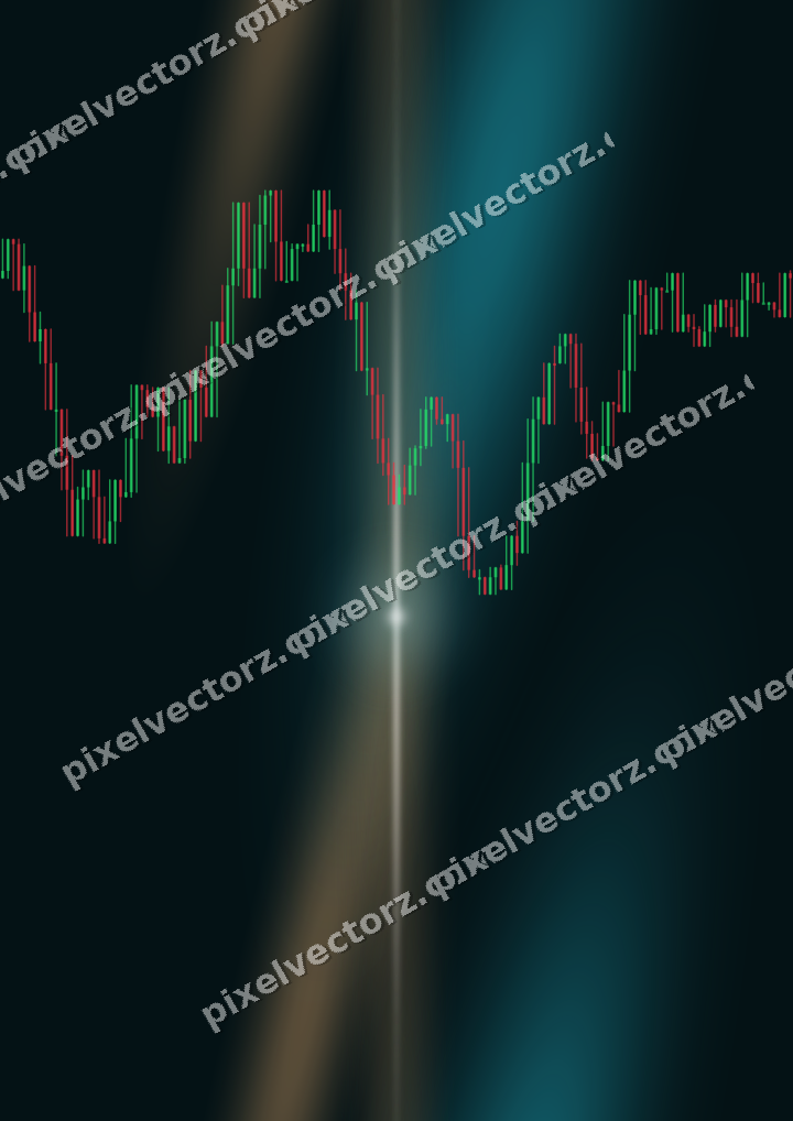 Nahtloser Neon Diagramm Hintergrund in Petrol und Orange