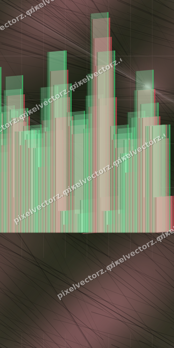 Nahtloser Neon Diagramm Hintergrund in Rosa und Dunkellimette