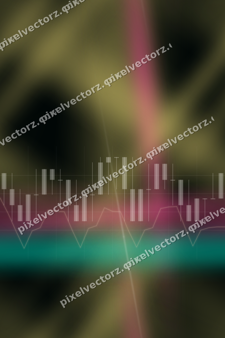 Nahtloser Neon Diagramm Hintergrund in Rosa und Orange