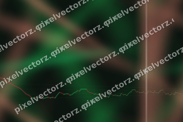 Nahtloser Neon Diagramm Hintergrund in Grün und Rot