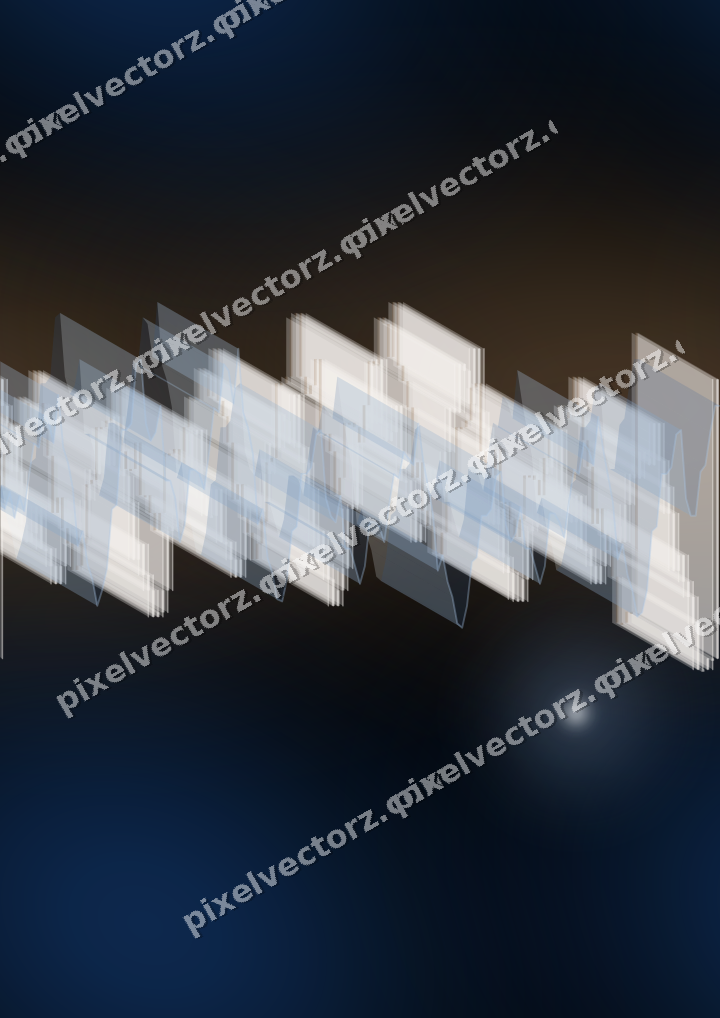 Nahtloser Neon Diagramm Hintergrund in Blau und Orange