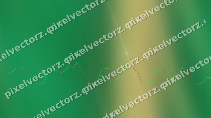 Nahtloser Neon Diagramm Hintergrund in Grün und Rot