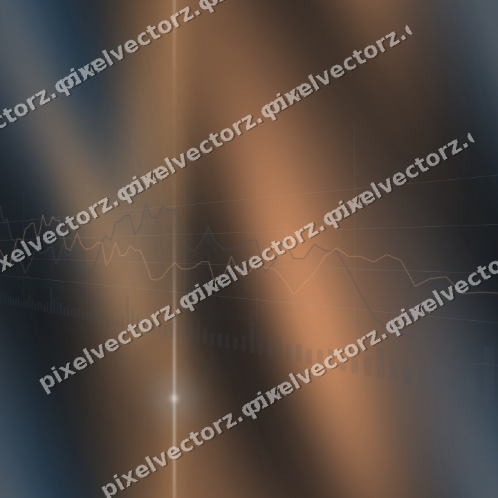 Nahtloser Neon Diagramm Hintergrund in Blau und Orange