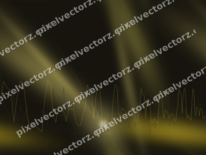 Nahtloser Neon Diagramm Hintergrund in Bernstein und Gelb