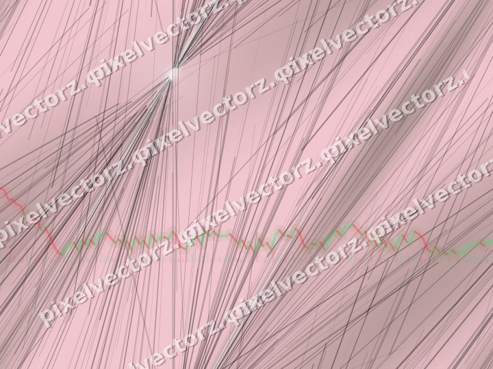 Nahtloser Pastell Diagramm Hintergrund in Rosa und Dunkellimette