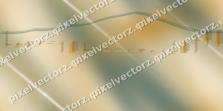 Nahtloser Pastell Diagramm Hintergrund in Bernstein und Dunkelpetrol