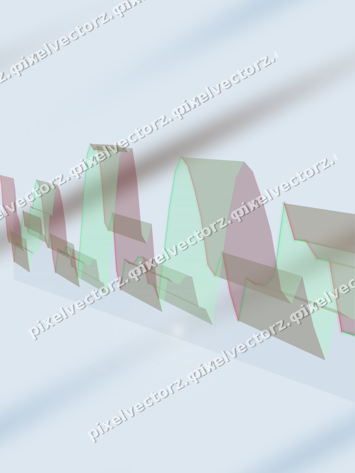Nahtloser Pastell Diagramm Hintergrund in Blau und Orange