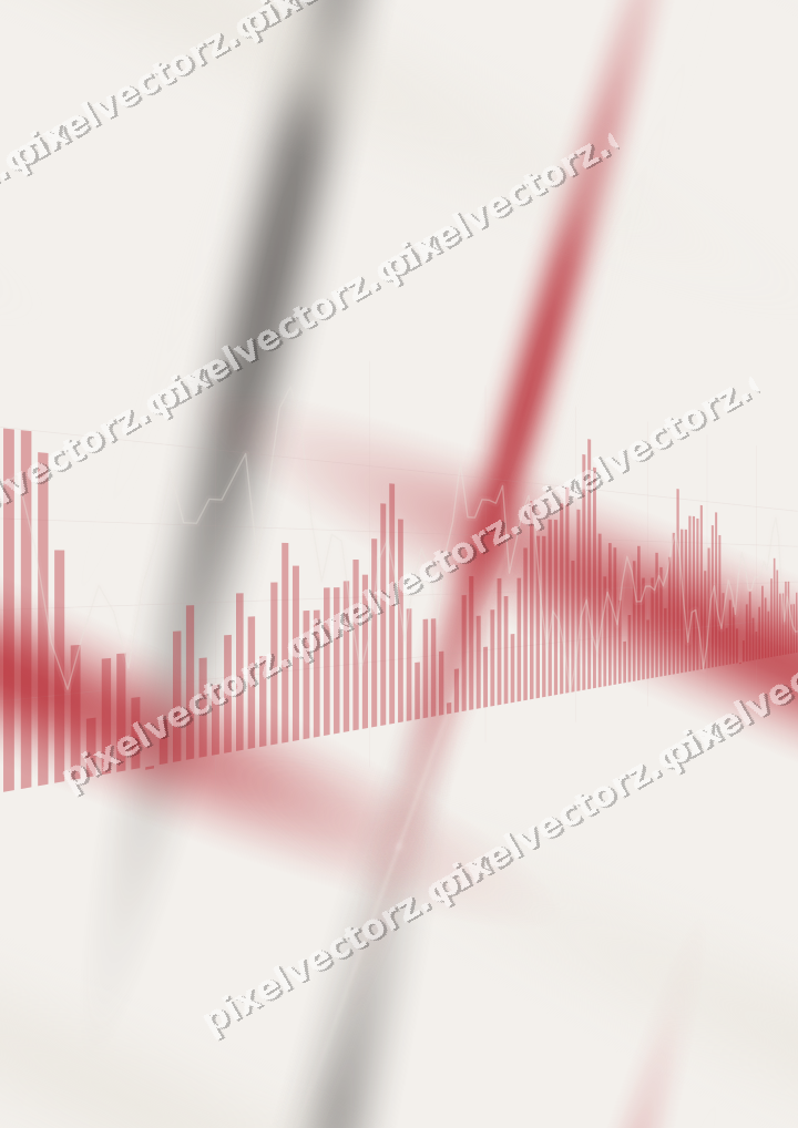 Nahtloser Pastell Diagramm Hintergrund in Rot und Blassbernstein