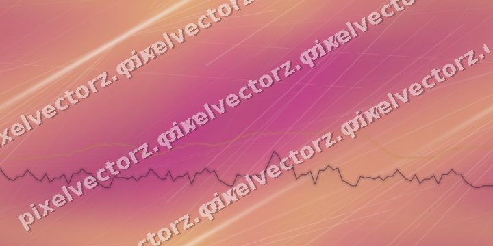 Nahtloser Neon Diagramm Hintergrund in Magenta und Bernstein
