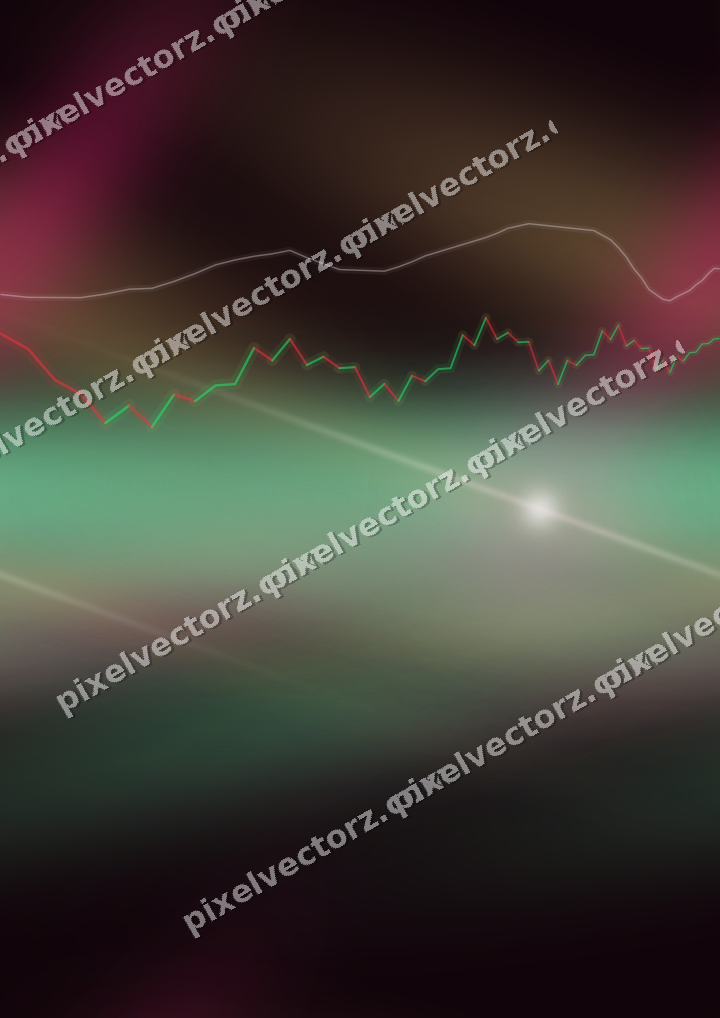 Nahtloser Neon Diagramm Hintergrund in Rosa und Grün