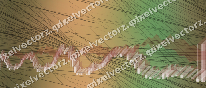 Nahtloser Neon Diagramm Hintergrund in Rot und Grün