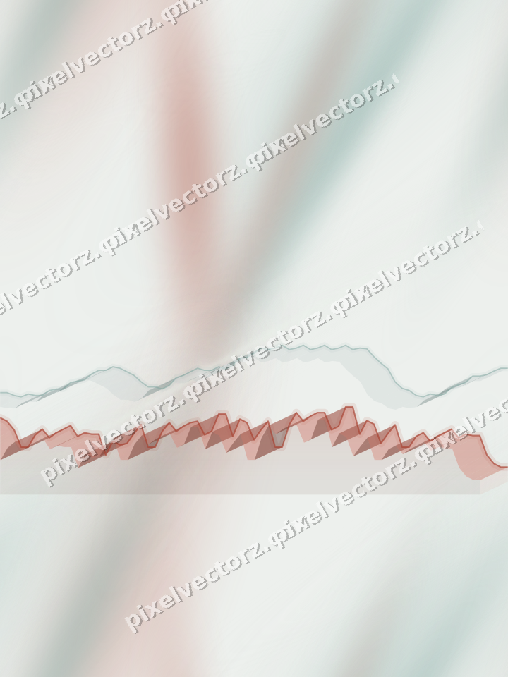 Nahtloser Pastell Diagramm Hintergrund in Rot und Orange
