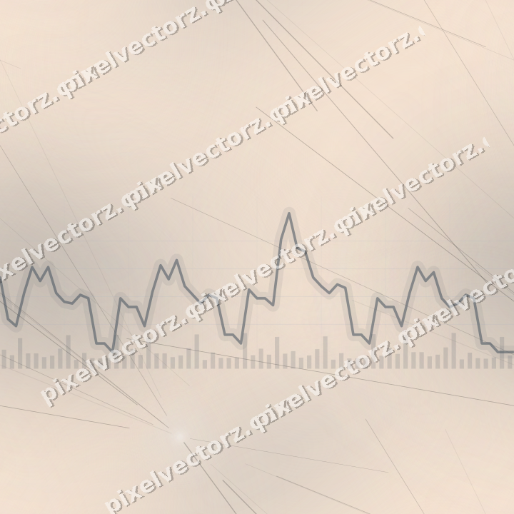 Nahtloser Pastell Diagramm Hintergrund in Blau und Orange