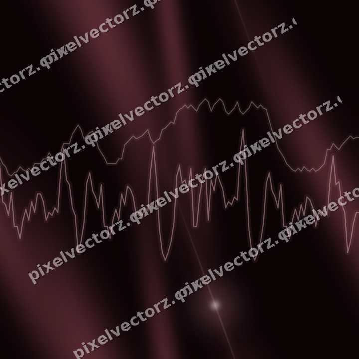 Nahtloser Neon Diagramm Hintergrund in Rosa und Rot