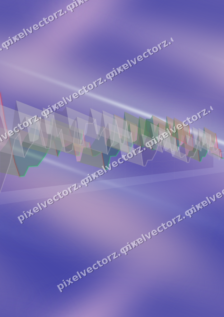 Nahtloser Neon Diagramm Hintergrund in Violett und Blau