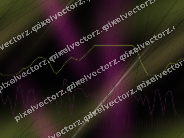 Nahtloser Neon Diagramm Hintergrund in Magenta und Limette