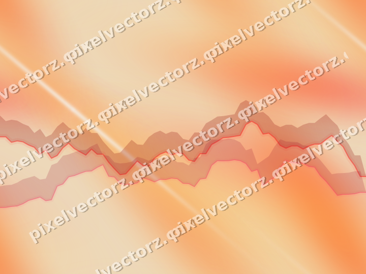 Nahtloser Pastell Diagramm Hintergrund in Rot und Orange