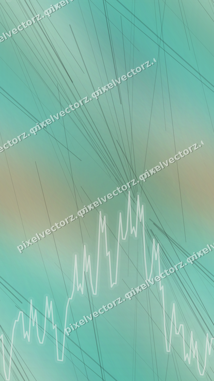 Nahtloser Pastell Diagramm Hintergrund in Orange und Petrol