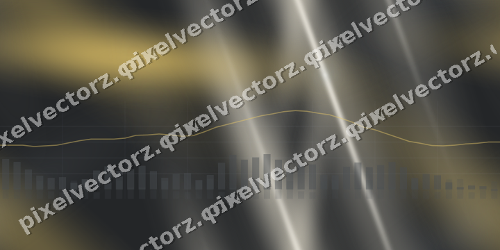 Nahtloser Neon Diagramm Hintergrund in Bernstein und Grau