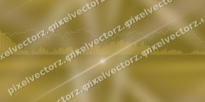 Nahtloser Neon Diagramm Hintergrund in Bernstein und Blassorange