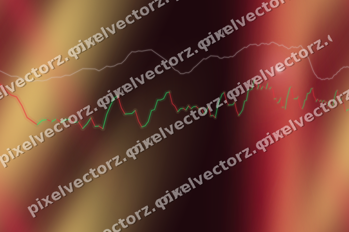 Nahtloser Neon Diagramm Hintergrund in Rosa und Rot